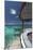 Stairs to the Beach and Sofa Overlooking the Ocean, Maldives, Indian Ocean-Sakis Papadopoulos-Mounted Photographic Print
