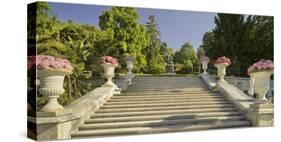 Stairs to the Lanner and Strauss, Monument, Health Resort Park, Baden Bei Wien, Lower Austria-Rainer Mirau-Stretched Canvas