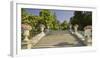 Stairs to the Lanner and Strauss, Monument, Health Resort Park, Baden Bei Wien, Lower Austria-Rainer Mirau-Framed Photographic Print