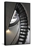 Stairs to the Top of the Saint Augustine Lighthouse, Florida, USA-Joanne Wells-Framed Stretched Canvas