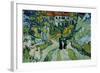 Stairway at Auvers-Vincent van Gogh-Framed Giclee Print