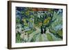 Stairway at Auvers-Vincent van Gogh-Framed Giclee Print