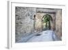 Stairway Entering the Walled Town-Terry Eggers-Framed Photographic Print