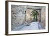 Stairway Entering the Walled Town-Terry Eggers-Framed Photographic Print