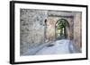 Stairway Entering the Walled Town-Terry Eggers-Framed Photographic Print