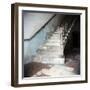 Stairway in Apartment Block, Cienfuegos, Cuba, West Indies, Central America-Lee Frost-Framed Photographic Print