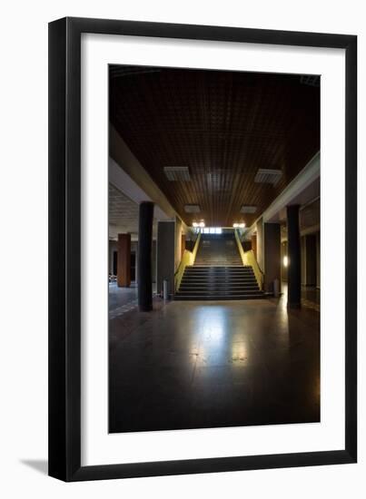 Stairway in Office Building-Nathan Wright-Framed Photographic Print