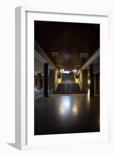 Stairway in Office Building-Nathan Wright-Framed Photographic Print