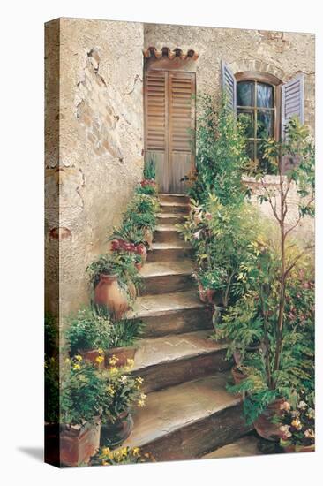 Stairway in Provence-Roger Duvall-Stretched Canvas