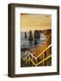 Stairway near Twelve Apostles at Sunset-Jon Hicks-Framed Photographic Print