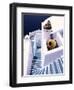 Stairway of a Whitewashed Church-Jonathan Hicks-Framed Premium Photographic Print