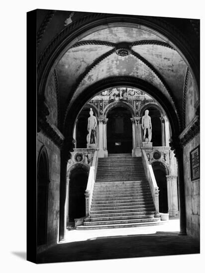 Stairway of the Giants Inside the Doge's Palace-null-Stretched Canvas