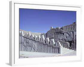 Stairway, Persepolis, Unesco World Heritage Site, Iran, Middle East-Robert Harding-Framed Photographic Print