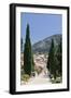 Stairway to Calvary, Behind Monastery on Puig De Maria Mountain, Pollenca-Markus Lange-Framed Photographic Print