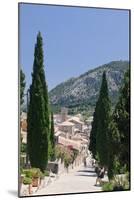 Stairway to Calvary, Behind Monastery on Puig De Maria Mountain, Pollenca-Markus Lange-Mounted Photographic Print