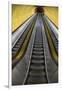 Stairway to Heaven in Washington DC Metrorail Escalator to Mass Transet Trains-Joseph Sohm-Framed Photographic Print