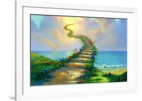 Stairway to Heaven-Jim Warren-Framed Art Print