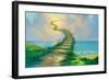 Stairway to Heaven-Jim Warren-Framed Premium Giclee Print