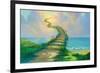 Stairway to Heaven-Jim Warren-Framed Premium Giclee Print