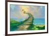 Stairway to Heaven-Jim Warren-Framed Premium Giclee Print