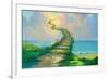Stairway to Heaven-Jim Warren-Framed Premium Giclee Print