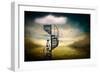 Stairway to Heaven-Ben Goossens-Framed Art Print