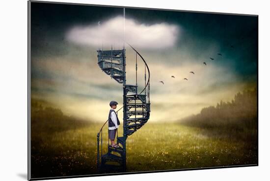 Stairway to Heaven-Ben Goossens-Mounted Art Print