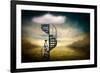 Stairway to Heaven-Ben Goossens-Framed Art Print