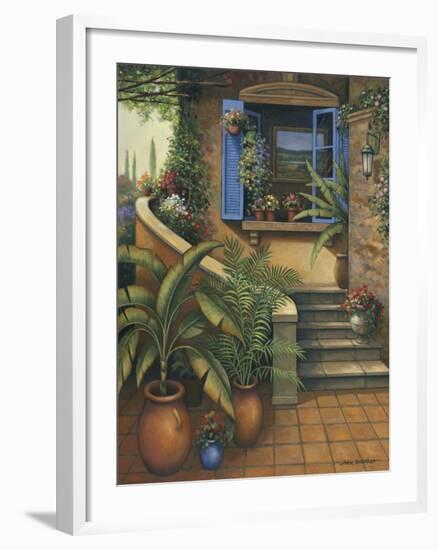 Stairway to Paradise-John Zaccheo-Framed Giclee Print