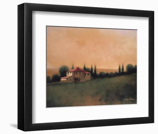 Stairway to Tuscany-Thomas Stotts-Framed Art Print