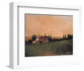 Stairway to Tuscany-Thomas Stotts-Framed Art Print