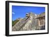 Stairway with Serpent Heads, Platform of Venus, Chichen Itza, Yucatan, Mexico, North America-Richard Maschmeyer-Framed Photographic Print