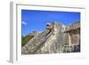 Stairway with Serpent Heads, Platform of Venus, Chichen Itza, Yucatan, Mexico, North America-Richard Maschmeyer-Framed Photographic Print