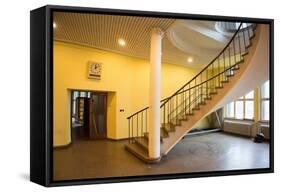 Stairway-Nathan Wright-Framed Stretched Canvas