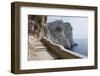 Stairways to Reach Grotte Di Nettuno, near Capo Caccia, Alghero, Sardinia, Italy-Guido Cozzi-Framed Photographic Print