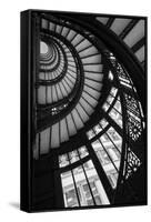 Stairwell The Rookery Chicago IL-Steve Gadomski-Framed Stretched Canvas