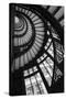 Stairwell The Rookery Chicago IL-Steve Gadomski-Stretched Canvas
