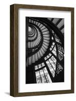 Stairwell The Rookery Chicago IL-Steve Gadomski-Framed Photographic Print