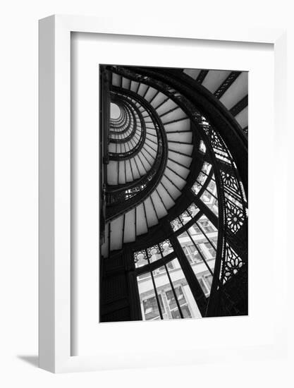 Stairwell The Rookery Chicago IL-Steve Gadomski-Framed Photographic Print