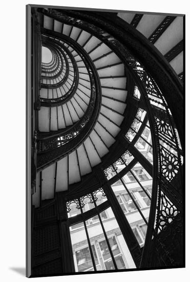 Stairwell The Rookery Chicago IL-Steve Gadomski-Mounted Photographic Print
