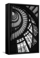 Stairwell The Rookery Chicago IL-Steve Gadomski-Framed Stretched Canvas