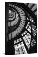 Stairwell The Rookery Chicago IL-Steve Gadomski-Stretched Canvas