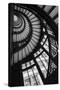 Stairwell The Rookery Chicago IL-Steve Gadomski-Stretched Canvas