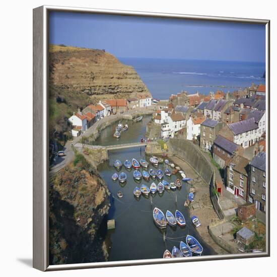 Staithes, North Yorkshire, England, UK, Europe-Roy Rainford-Framed Photographic Print