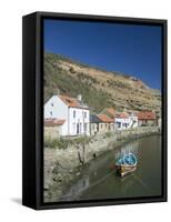 Staithes, North Yorkshire, England, United Kingdom, Europe-Wogan David-Framed Stretched Canvas