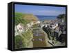 Staithes, Yorkshire, England, UK, Europe-Roy Rainford-Framed Stretched Canvas