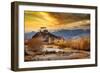 Stakna Monastery (Stakna Gompa), a Buddhist monastery of the Drugpa sect in Stakna-Abhishek Singh-Framed Photographic Print