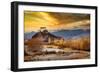 Stakna Monastery (Stakna Gompa), a Buddhist monastery of the Drugpa sect in Stakna-Abhishek Singh-Framed Photographic Print