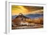 Stakna Monastery (Stakna Gompa), a Buddhist monastery of the Drugpa sect in Stakna-Abhishek Singh-Framed Photographic Print