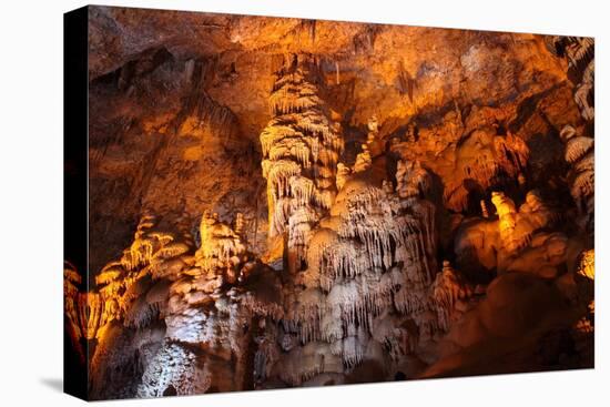 Stalactite Stalagmite Cavern.-liliportfolio-Stretched Canvas